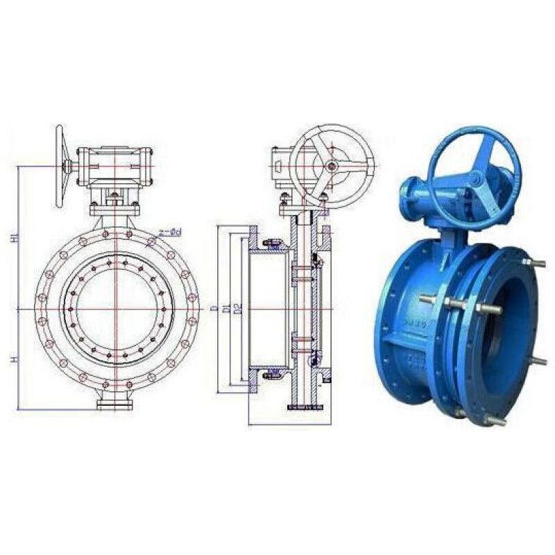 蝸輪法蘭伸縮蝶閥用途和特點(diǎn)